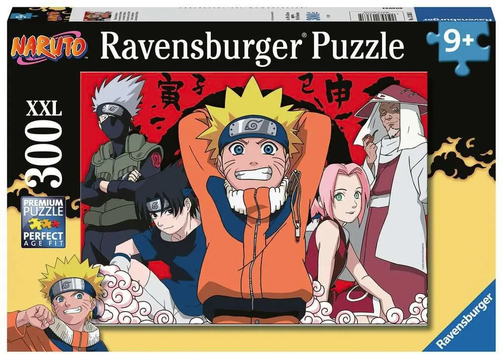 Naruto Dziecięce Puzzle XXL Przygody Naruto (300 sztuk) zdjęcie produktu