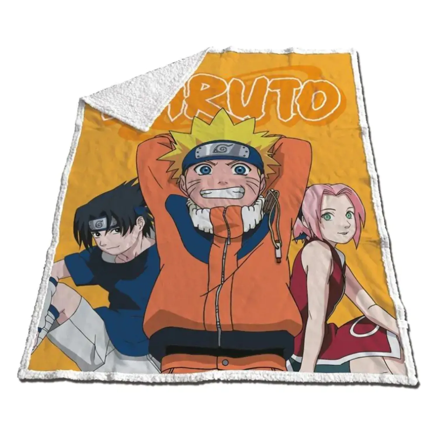 Koc Sherpa NARUTO Naruto, Sasuke & Sakura 120x150cm zdjęcie produktu