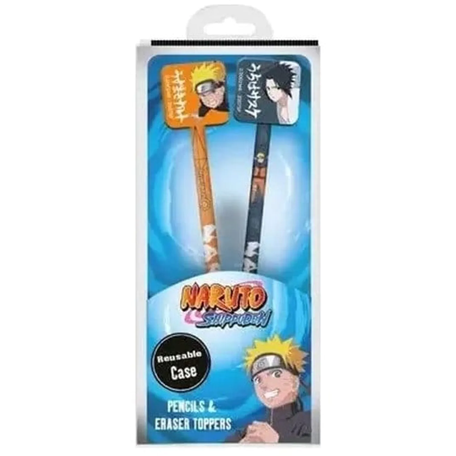 Ołówki Naruto z Topperami Naruto & Sasuke zdjęcie produktu