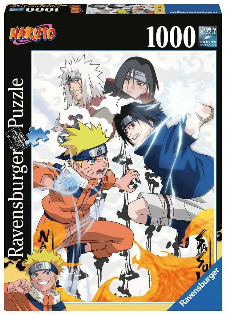 Puzzle Naruto Naruto vs. Sasuke (1000 elementów) zdjęcie produktu
