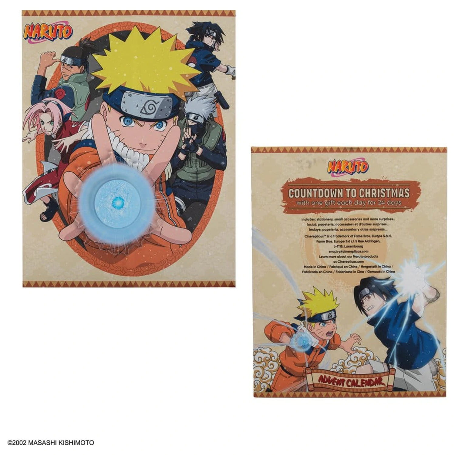 Kalendarz adwentowy Naruto Rasengan 2026 zdjęcie produktu