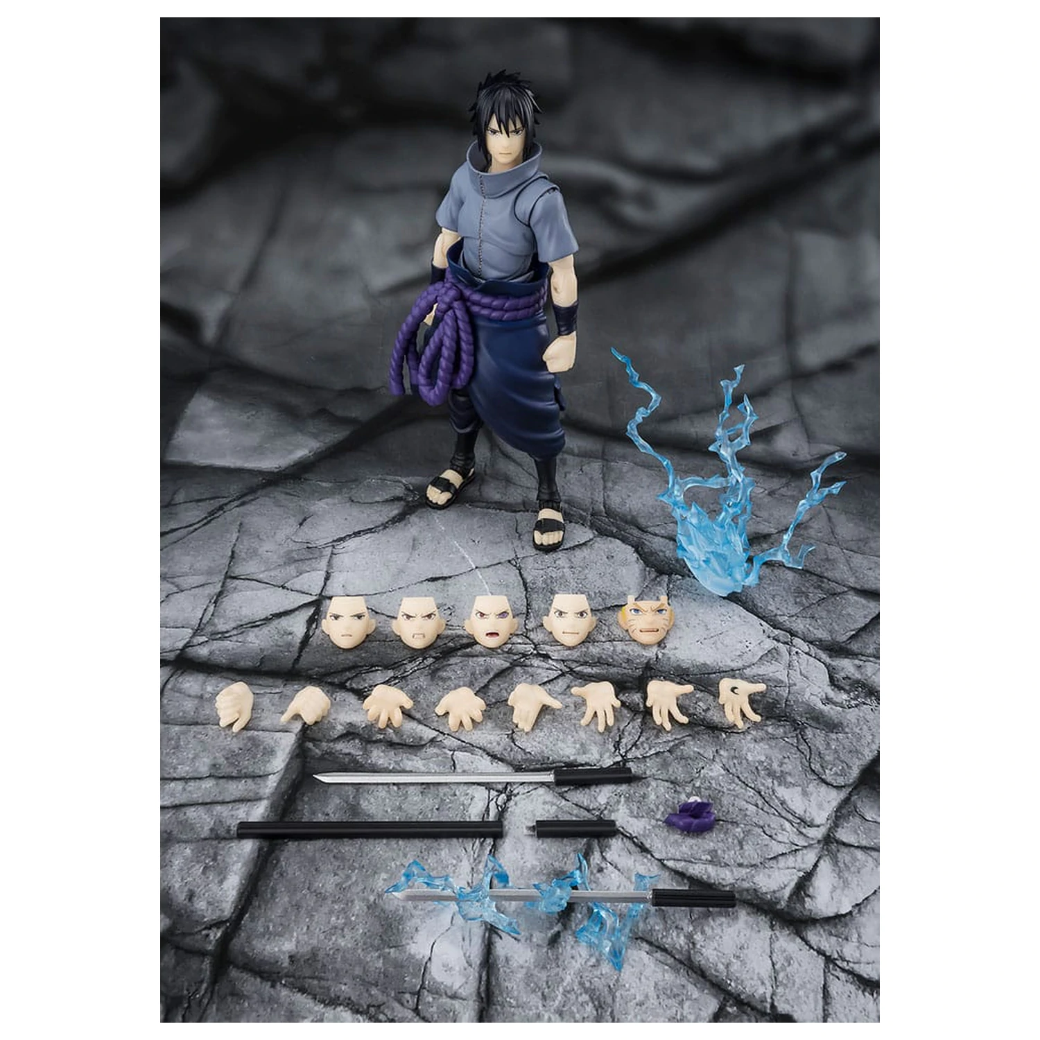 Naruto S.H.Figuarts Figurka akcji Sasuke Uchiha Solitary Shinobi 15 cm zdjęcie produktu