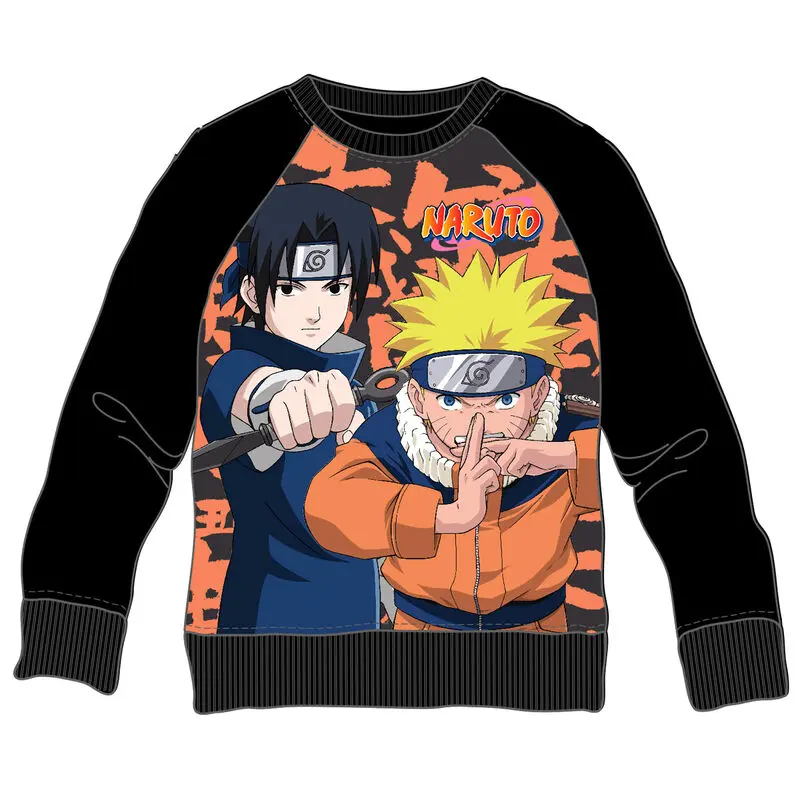 Bluza z kapturem dla dzieci Naruto Sasuke i Naruto  zdjęcie produktu