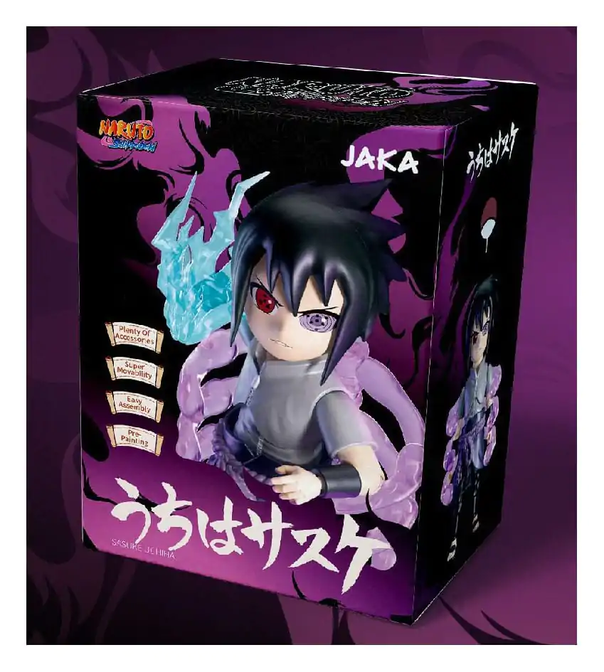 Naruto Plastikowy Model do Składania Sasuke Uchiha 12 cm zdjęcie produktu