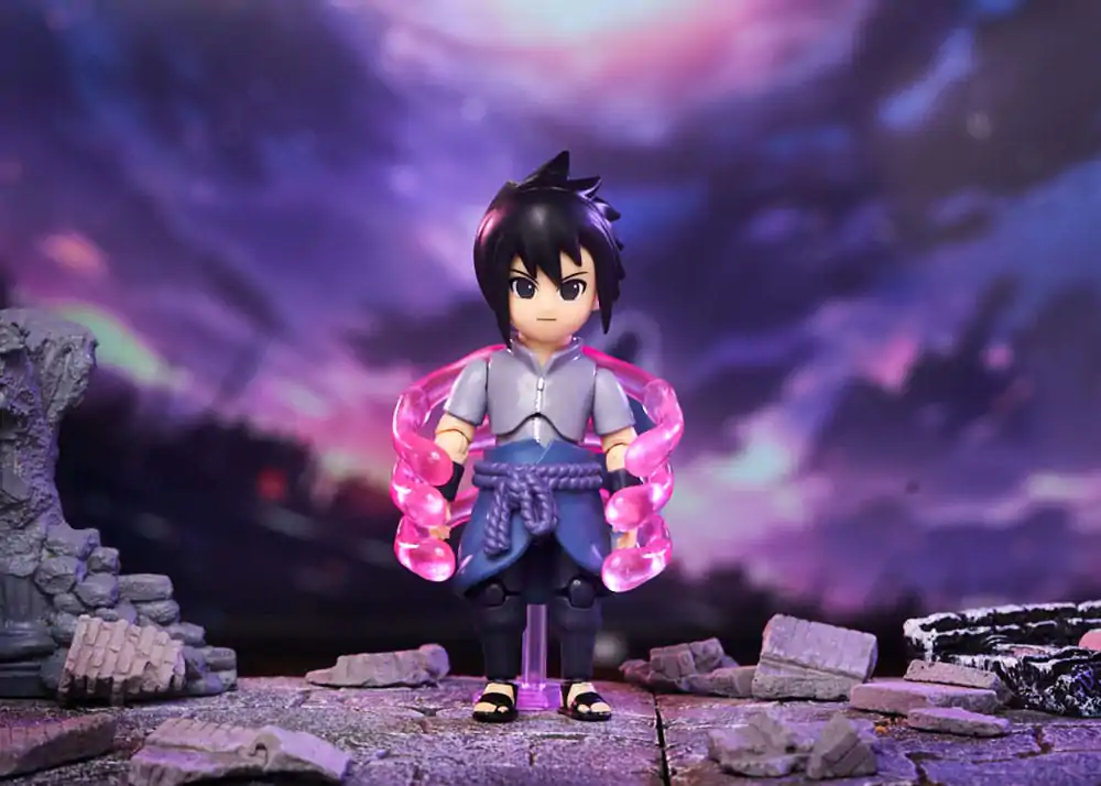 Naruto Plastikowy Model do Składania Sasuke Uchiha 12 cm zdjęcie produktu