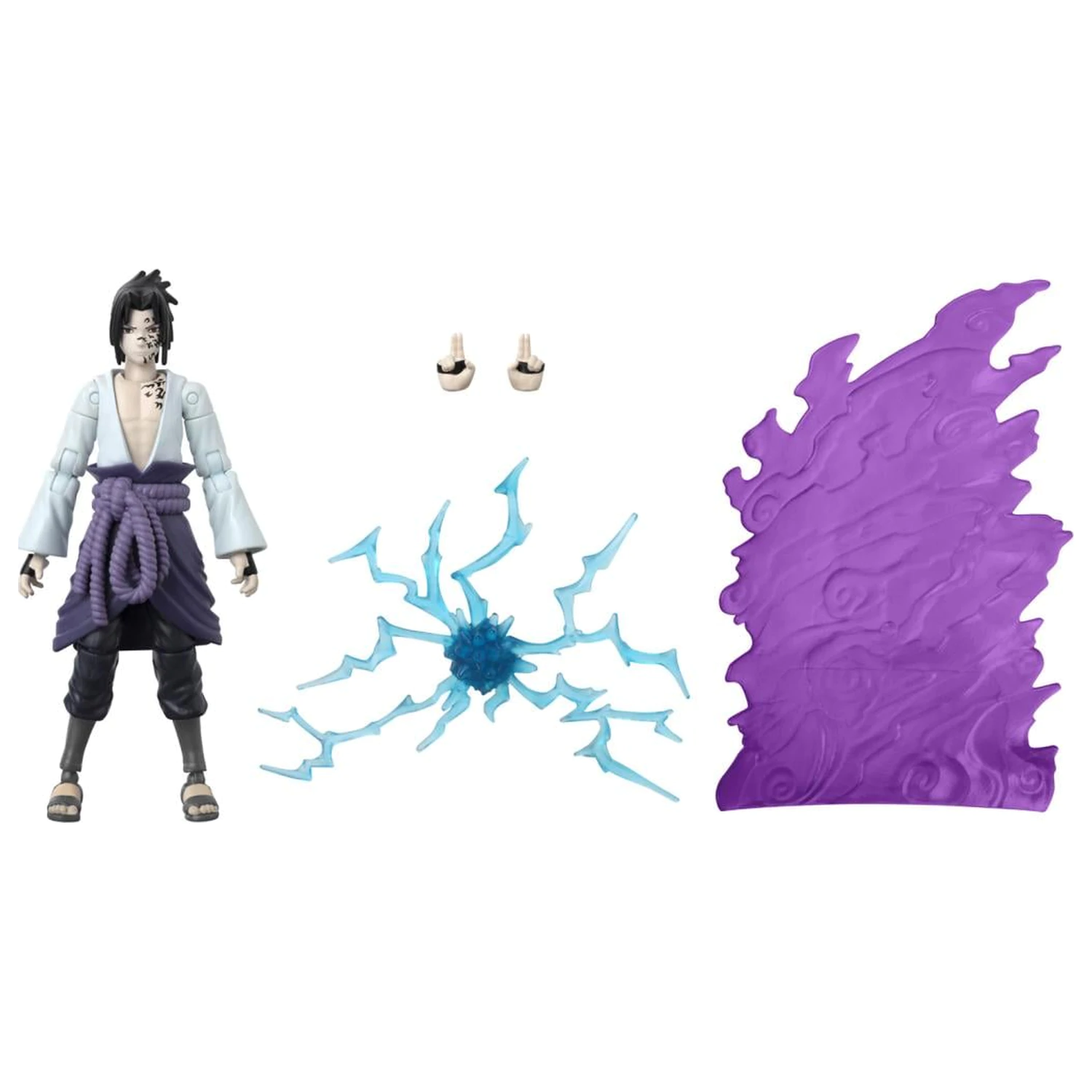 NARUTO Sasuke with transf. effect Figurka Anime Heroes Beyond 17cm zdjęcie produktu