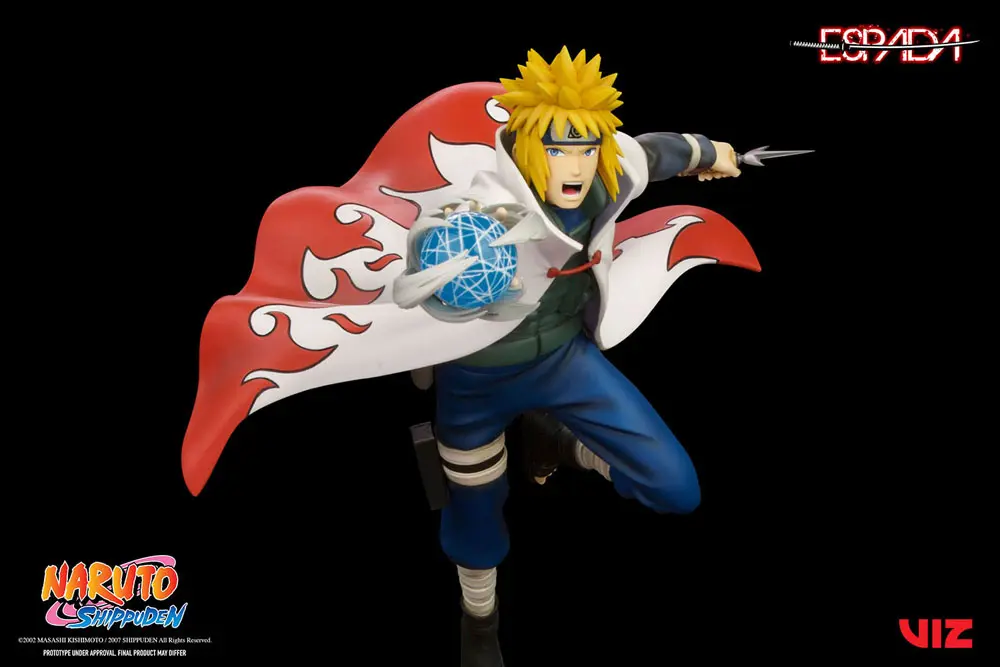 Naruto Shippuden PVC Statuetka 1/8 Minato Namikaze Vs Nine Tailed Fox 41 cm zdjęcie produktu