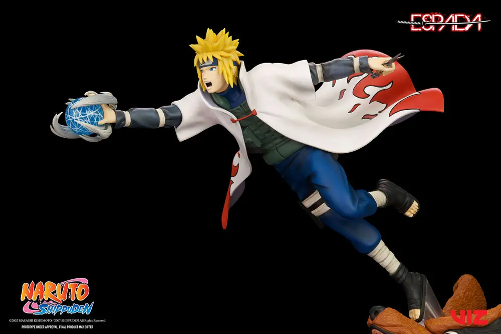 Naruto Shippuden PVC Statuetka 1/8 Minato Namikaze Vs Nine Tailed Fox 41 cm zdjęcie produktu