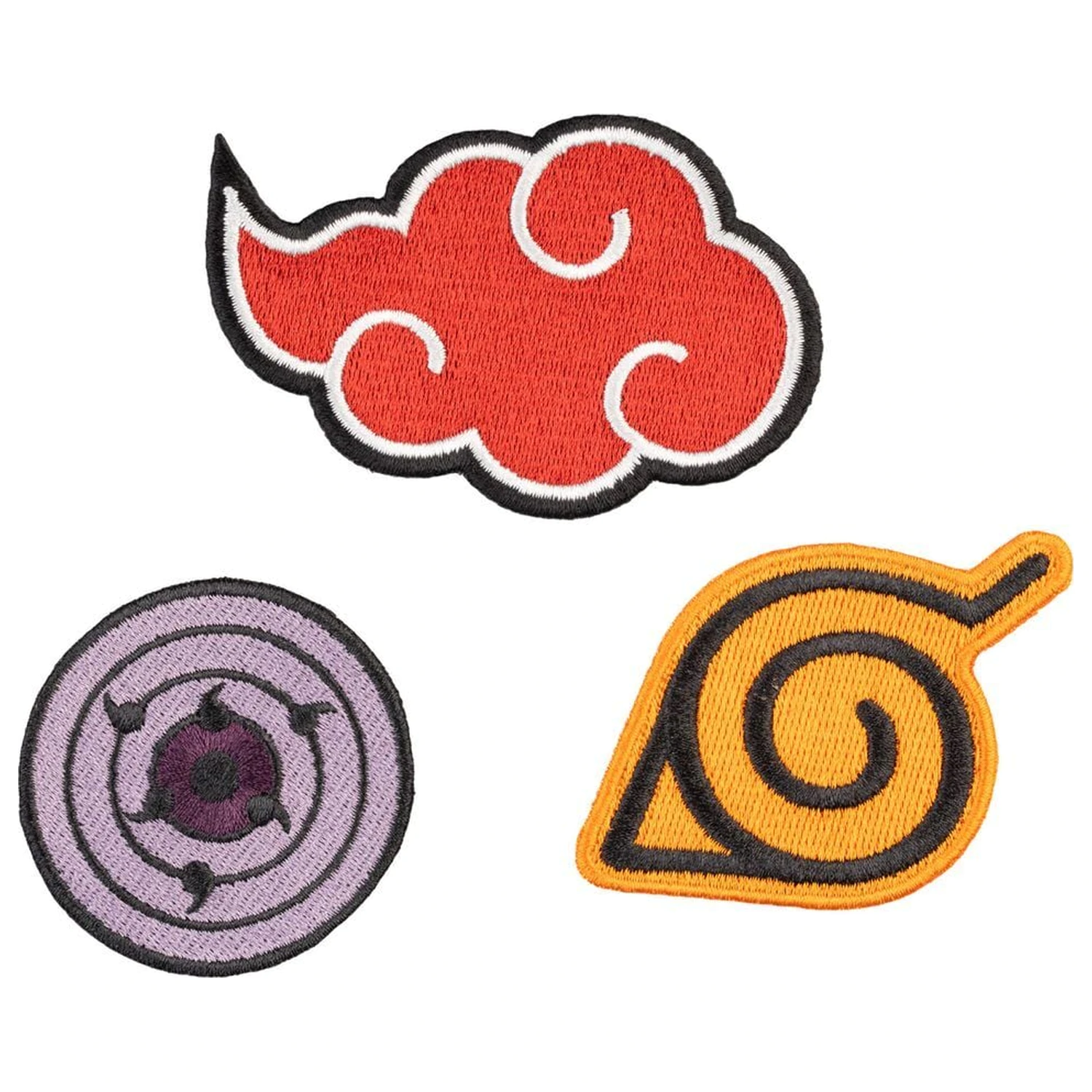 Naruto Shippuden zestaw 3 naszywek zdjęcie produktu
