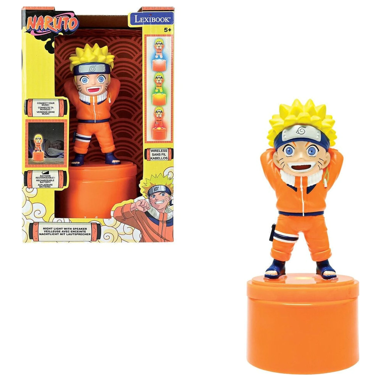 Naruto Shippuden Lampka nocna 3D zdjęcie produktu