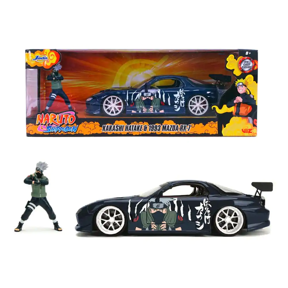 Naruto Shippuden Diecast Model 1/24 1993 Mazda RX-7 (Model Odlewany) zdjęcie produktu