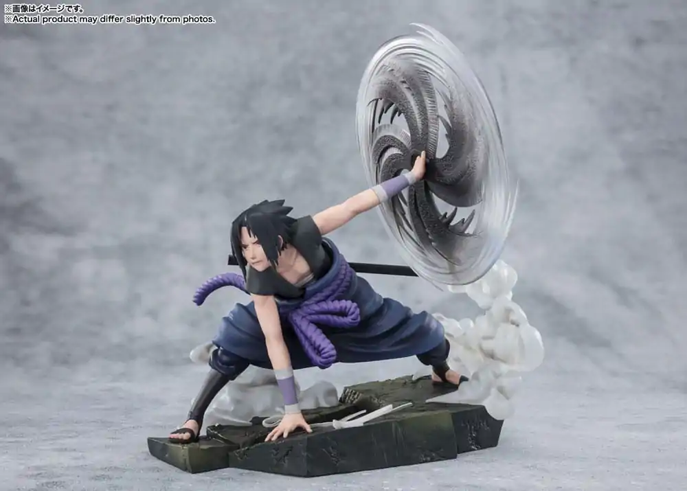 Naruto Shippuden FiguartsZERO Extra Battle Statuetka PVC Sasuke Uchiha -The Light & Dark of the Mangekyo Sharingan- 20 cm zdjęcie produktu