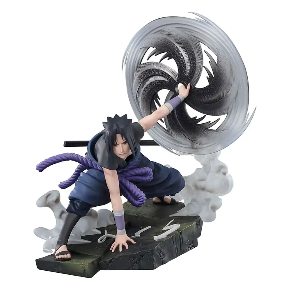 Naruto Shippuden FiguartsZERO Extra Battle Statuetka PVC Sasuke Uchiha -The Light & Dark of the Mangekyo Sharingan- 20 cm zdjęcie produktu