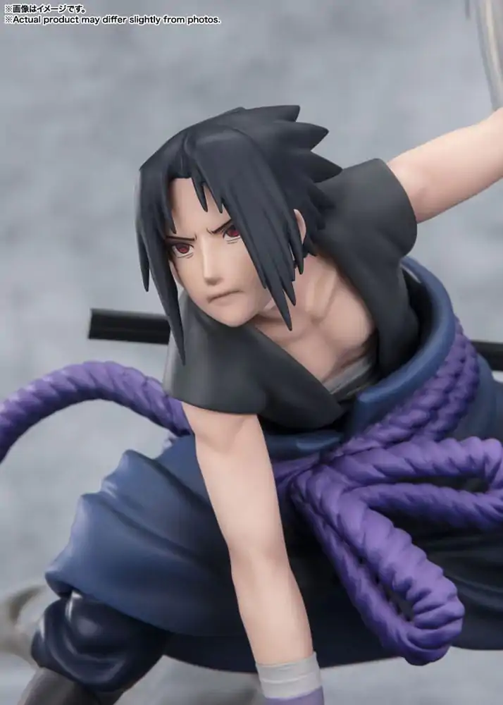 Naruto Shippuden FiguartsZERO Extra Battle Statuetka PVC Sasuke Uchiha -The Light & Dark of the Mangekyo Sharingan- 20 cm zdjęcie produktu