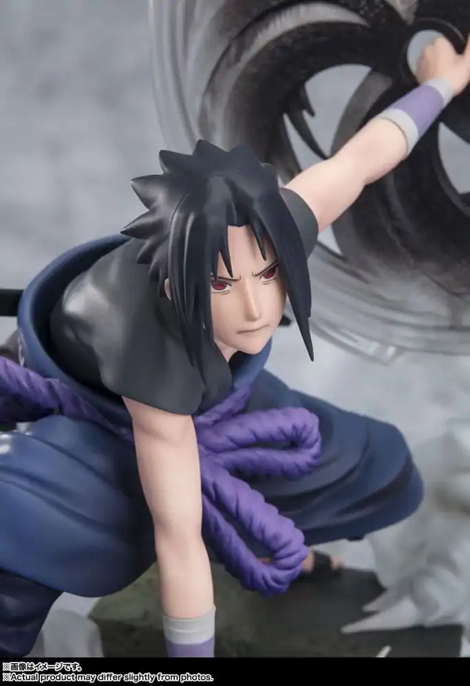 Naruto Shippuden FiguartsZERO Extra Battle Statuetka PVC Sasuke Uchiha -The Light & Dark of the Mangekyo Sharingan- 20 cm zdjęcie produktu