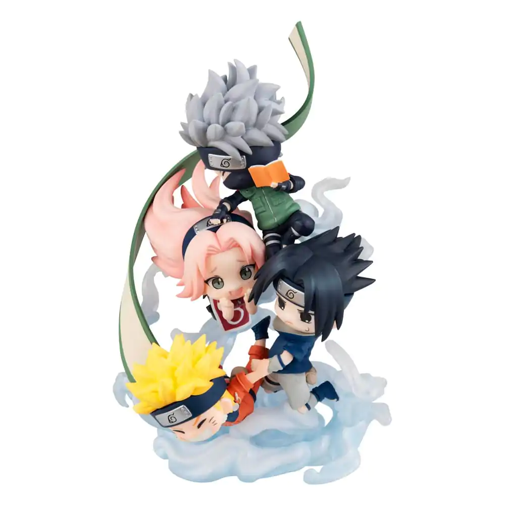 Naruto Shippuden FigUnity Mini Statuetka PVC Zbierzcie się tutaj, Drużyna 7 13 cm zdjęcie produktu