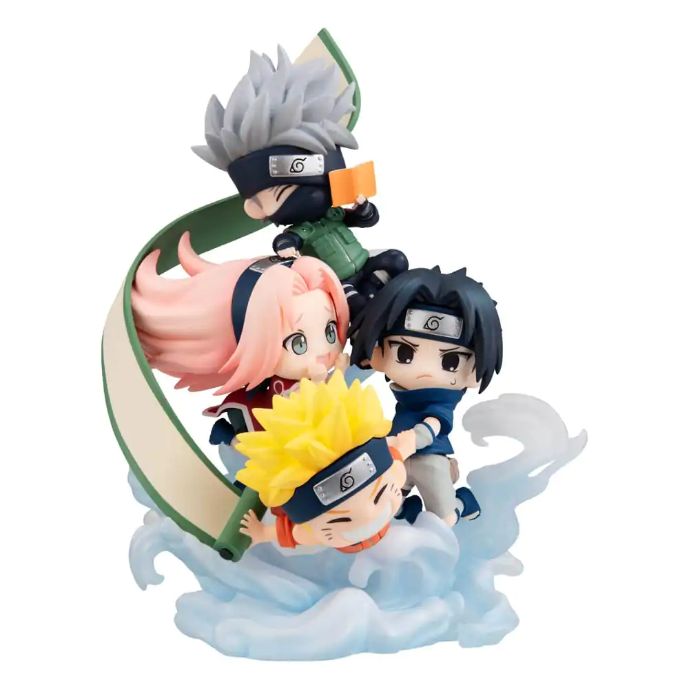 Naruto Shippuden FigUnity Mini Statuetka PVC Zbierzcie się tutaj, Drużyna 7 13 cm zdjęcie produktu