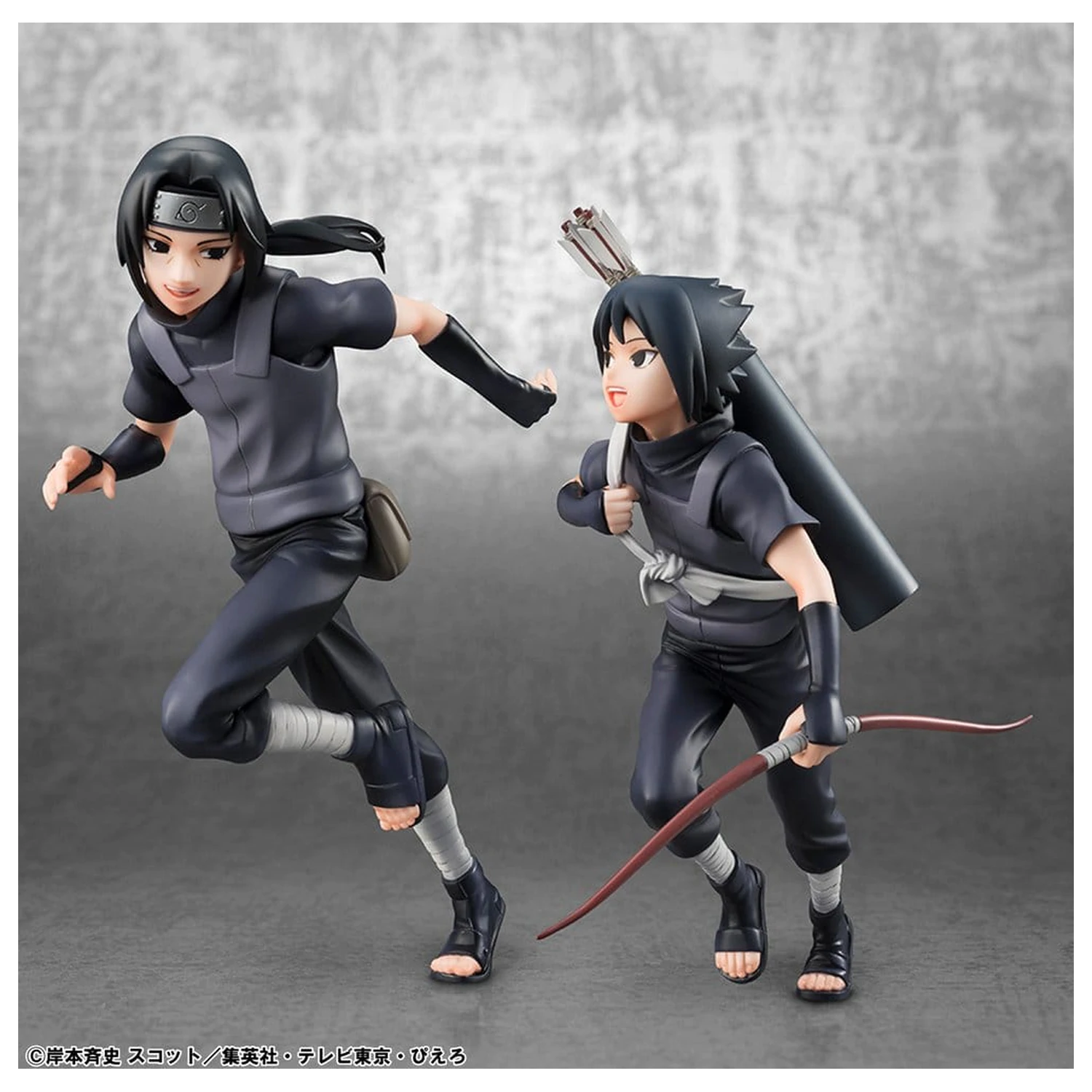 Naruto Shippuden G.E.M. Series PVC Figurki 2-pak Itachi Uchiha i Sasuke zdjęcie produktu