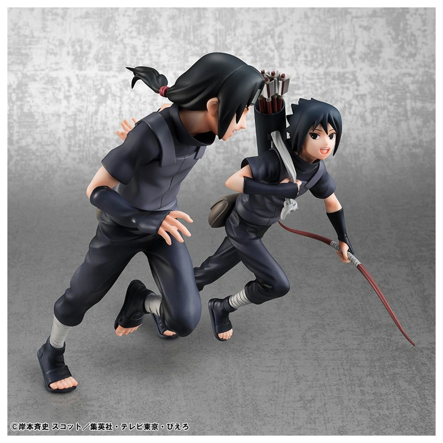 Naruto Shippuden G.E.M. Series PVC Figurki 2-pak Itachi Uchiha i Sasuke zdjęcie produktu