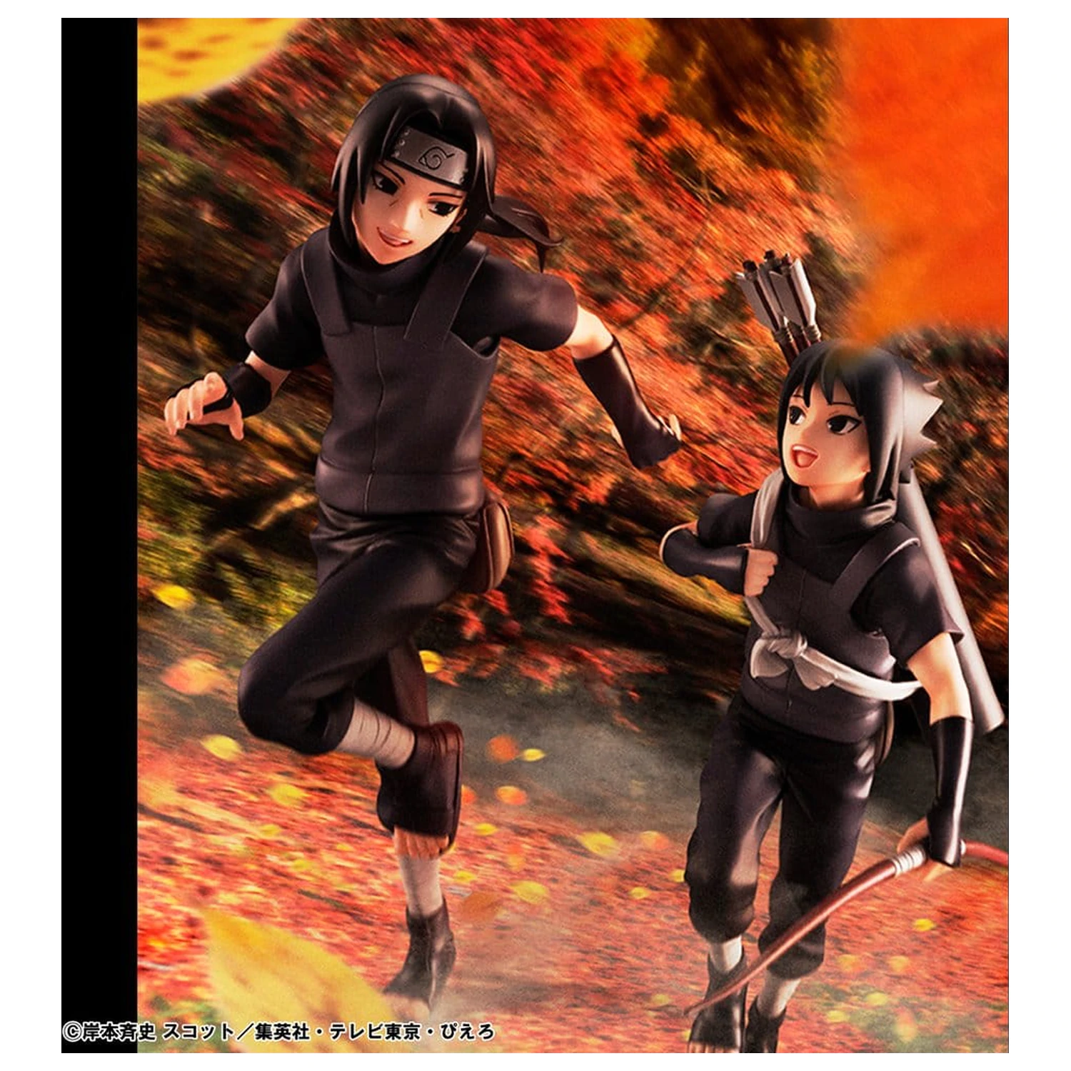 Naruto Shippuden G.E.M. Series PVC Figurki 2-pak Itachi Uchiha i Sasuke zdjęcie produktu