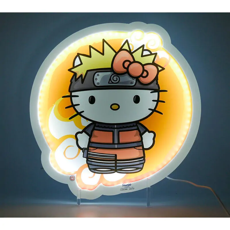 Lampa neonowa Naruto Shippuden Hello Kitty zdjęcie produktu