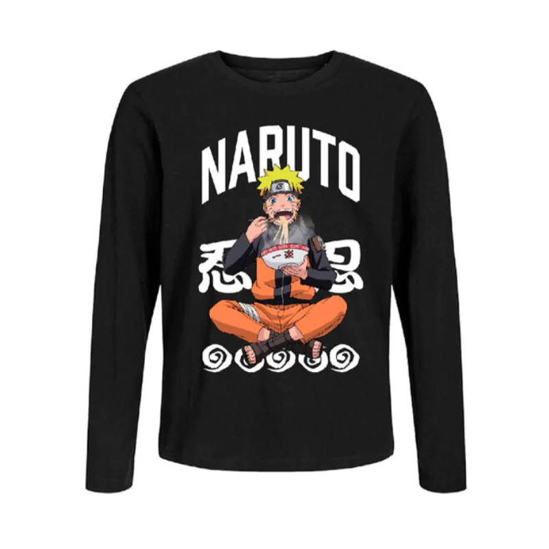 Koszulka dziecięca Naruto Shippuden czarna T-shirt zdjęcie produktu