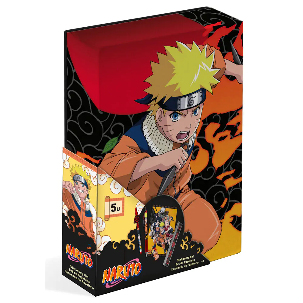 Naruto Shippuden Zestaw Artykułów Papierniczych 5 szt. zdjęcie produktu