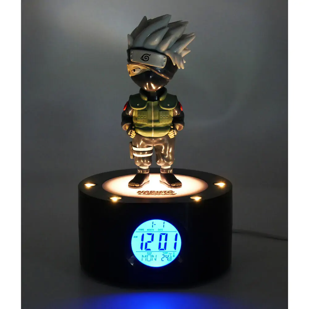 Naruto Shippuden Budzik z Lampką Kakashi 18 cm zdjęcie produktu