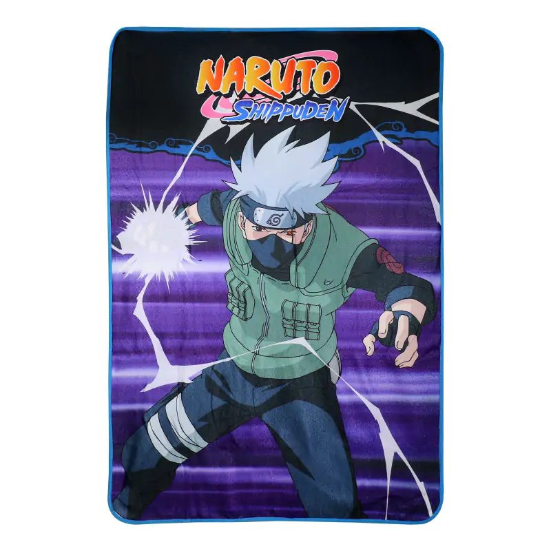 Naruto Shippuden Koc polarowy Kakashi 100 x 150 cm zdjęcie produktu