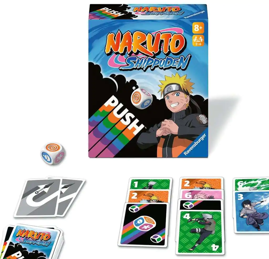 Gra karciana Naruto Shippuden PUSH *Wersja niemiecka* zdjęcie produktu