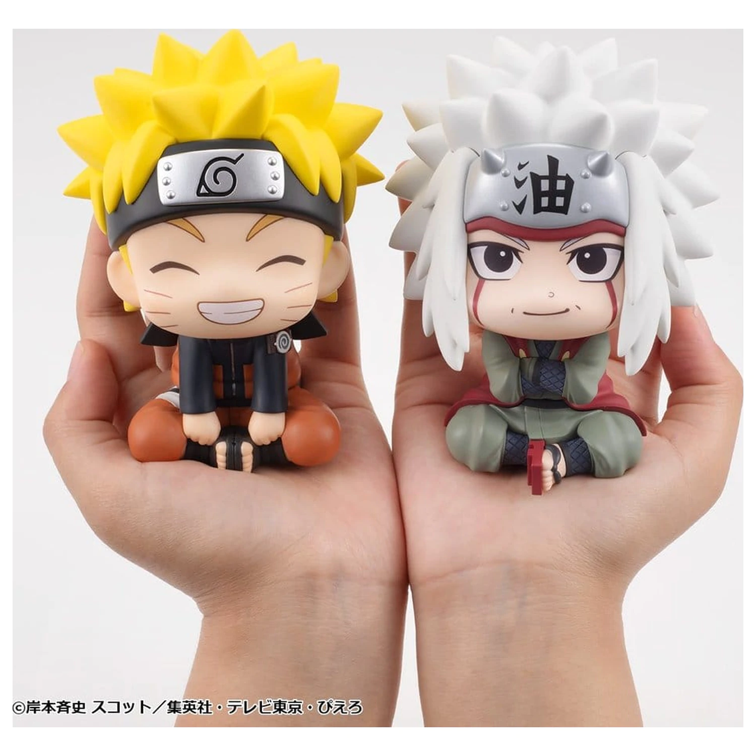 Naruto Shippuden Look Up Figurki PVC Zestaw 2-pak Naruto Uzumaki Smile Ver. & Jiraiya 11 cm (z prezentem) zdjęcie produktu