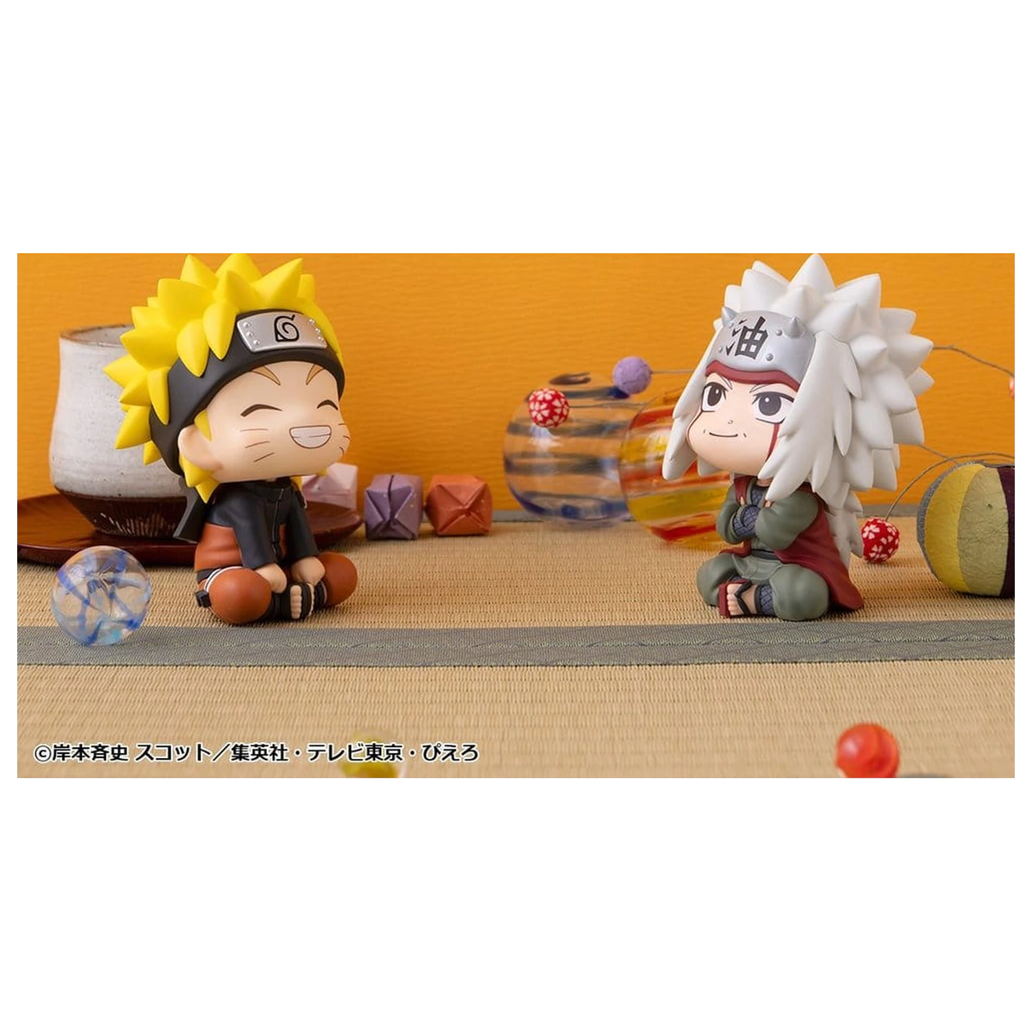 Naruto Shippuden Look Up Figurki PVC Zestaw 2-pak Naruto Uzumaki Smile Ver. & Jiraiya 11 cm (z prezentem) zdjęcie produktu