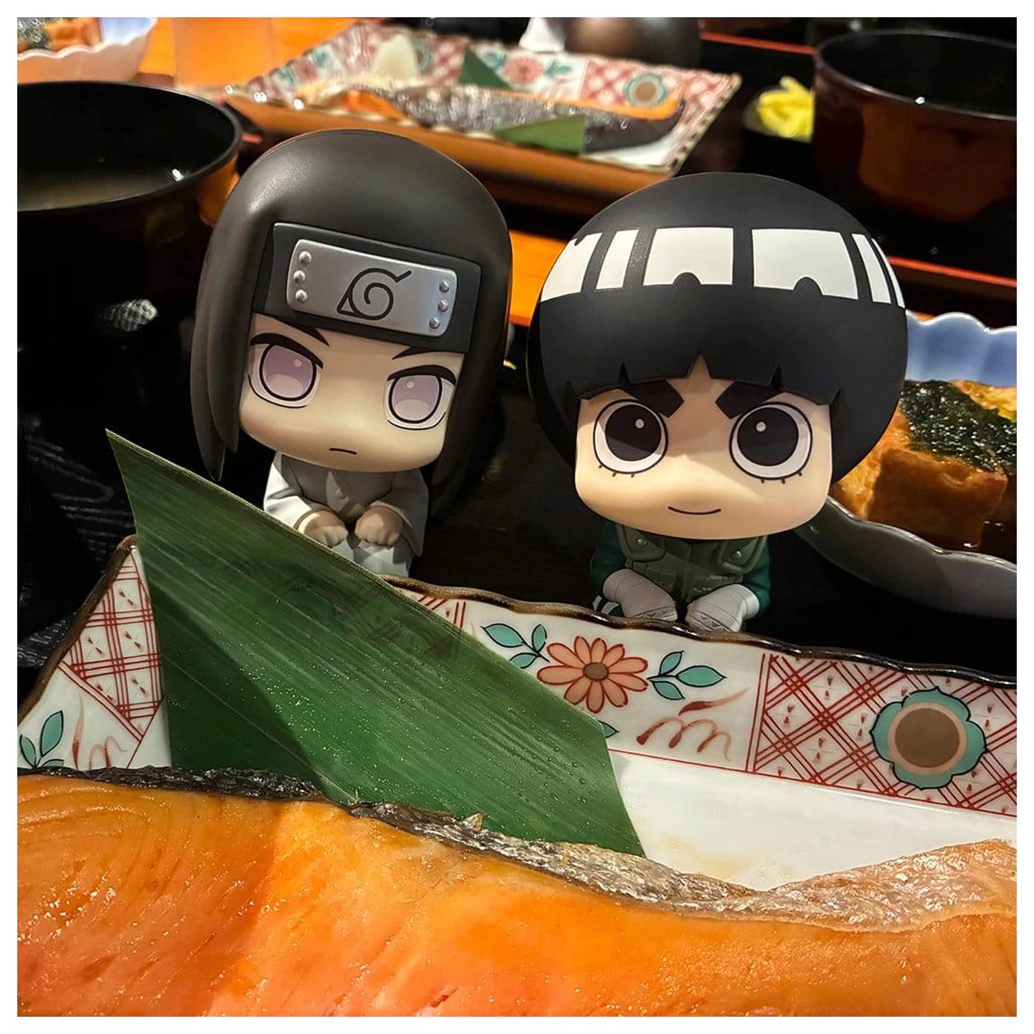 Naruto Shippuden Look Up Figurki PVC 2-pak Rock Lee i Neji Hyuga 11 cm (z prezentem) zdjęcie produktu