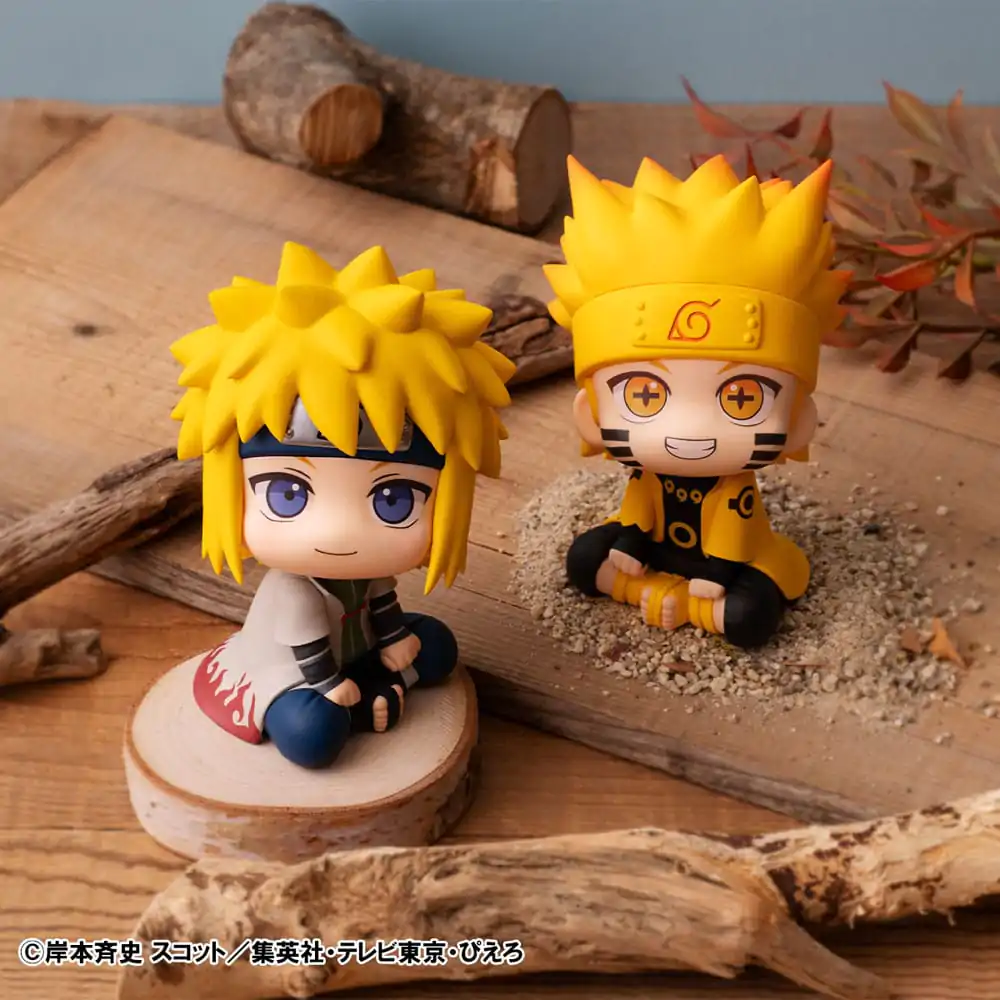 Naruto Shippuden Look Up Statuetka PVC Naruto Uzumaki Six Paths Sage Mode & Minato Namikaze 11 cm (z prezentem) zdjęcie produktu