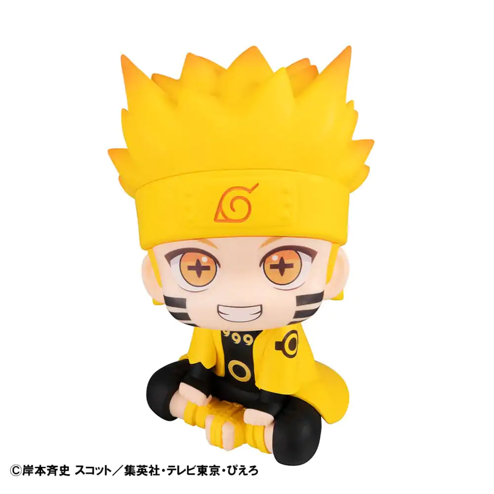 Naruto Shippuden Look Up Statuetka PVC Naruto Uzumaki Six Paths Sage Mode & Minato Namikaze 11 cm (z prezentem) zdjęcie produktu