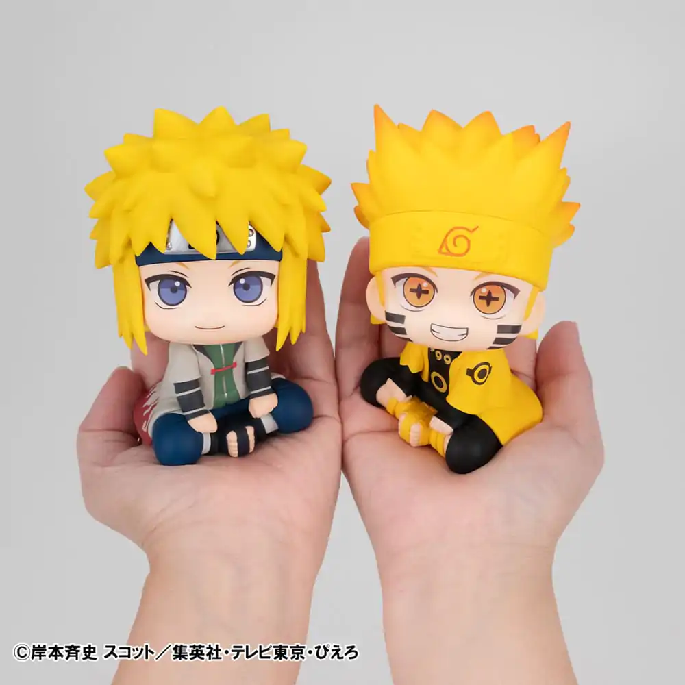 Naruto Shippuden Look Up Statuetka PVC Naruto Uzumaki Six Paths Sage Mode & Minato Namikaze 11 cm (z prezentem) zdjęcie produktu