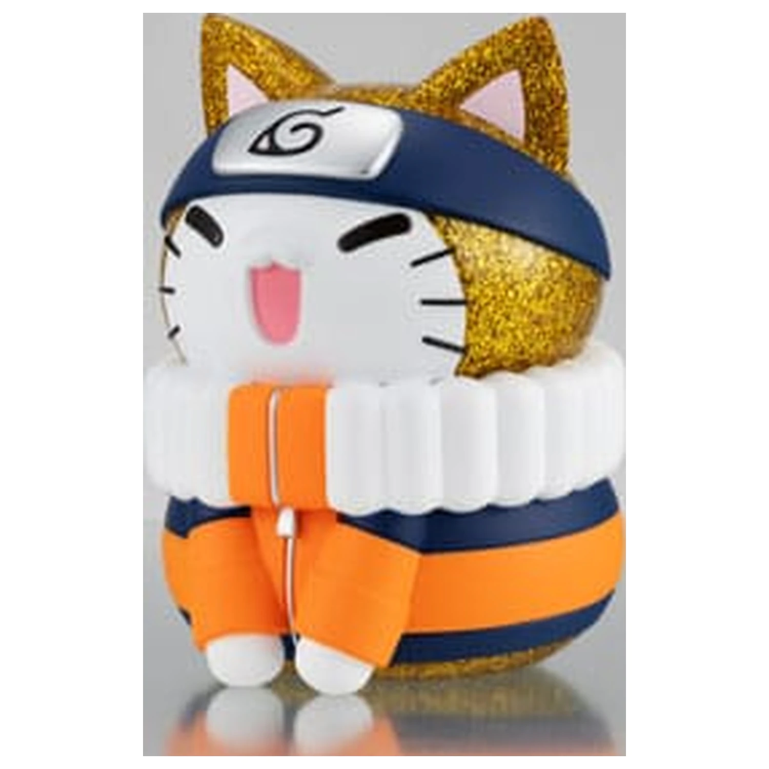 Naruto Shippuden Mega Cat Project Nyanto! Giant Nyaruto Series Trading Figurka Naruto Uzumaki Gold Ver. 10 cm zdjęcie produktu