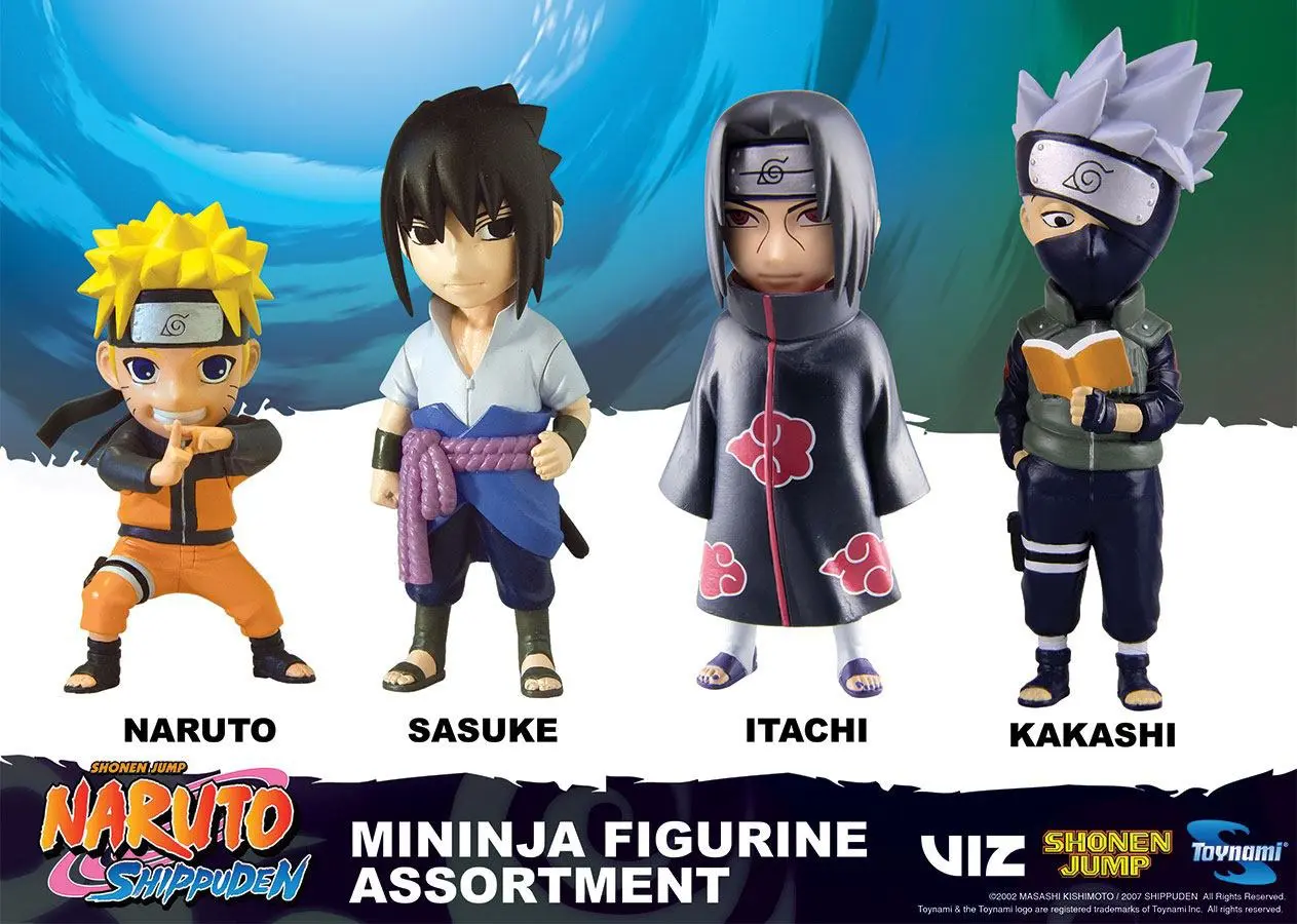 Naruto Shippuden Mininja Mini Figurka Sasuke 8 cm zdjęcie produktu