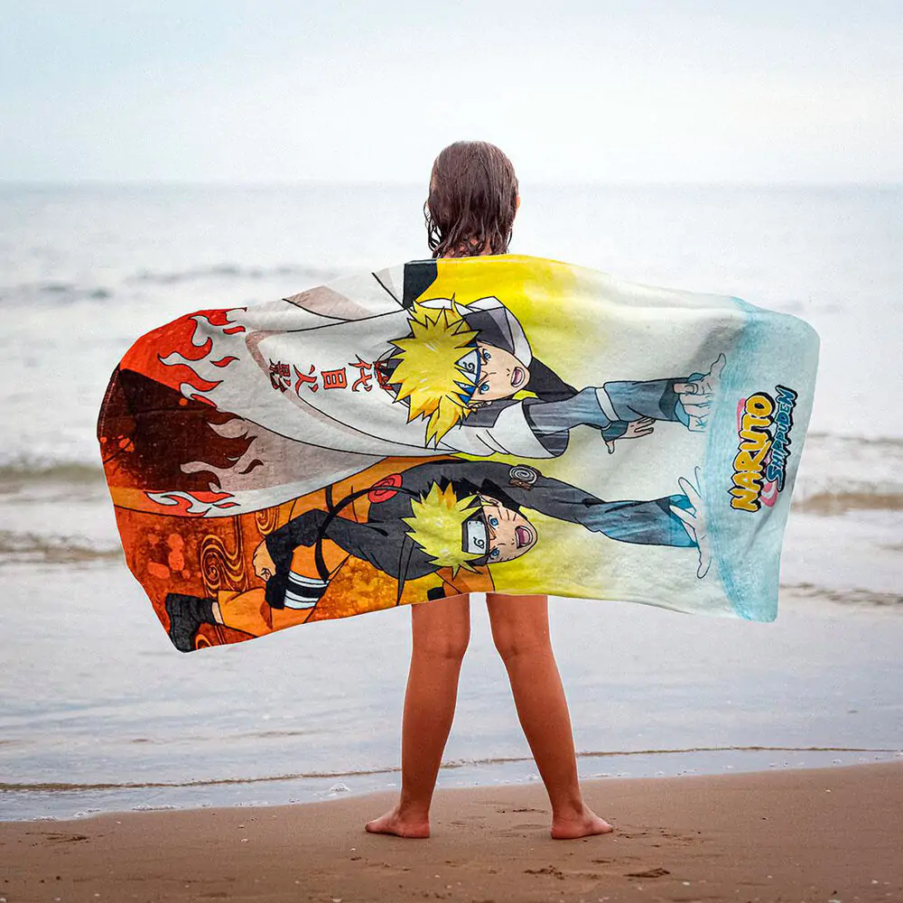 Naruto Shippuden Ręcznik Premium Naruto & Minato 70 x 140 cm zdjęcie produktu
