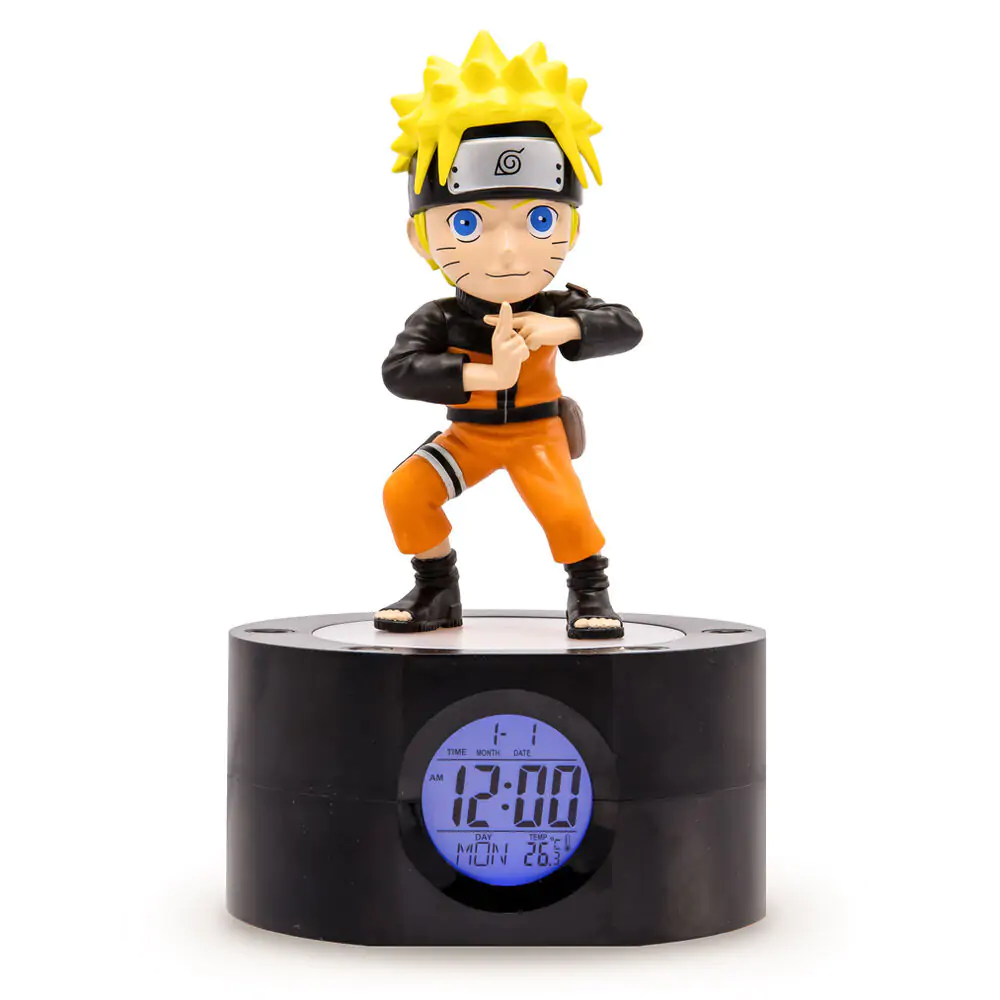 Budzik Naruto Shippuden z lampką Naruto 18 cm zdjęcie produktu