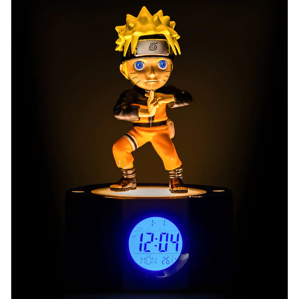 Budzik Naruto Shippuden z lampką Naruto 18 cm zdjęcie produktu