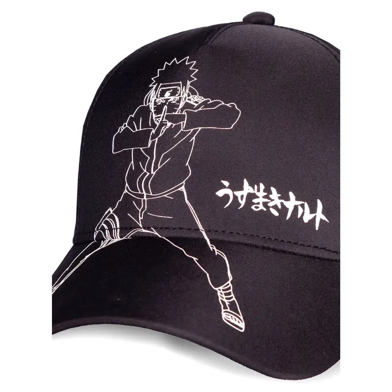 Czapka z daszkiem Naruto Shippuden Baseball Cap Naruto Black & White zdjęcie produktu