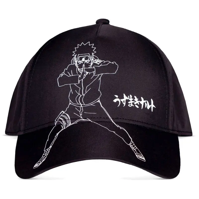 Czapka z daszkiem Naruto Shippuden Baseball Cap Naruto Black & White zdjęcie produktu