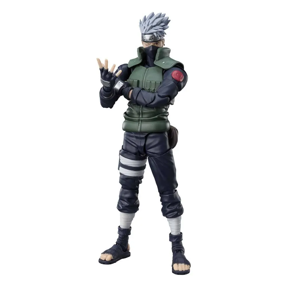 Naruto Shippuden S.H. Figuarts Figurka Akcji Kakashi Hatake -The famed Sharingan Hero- 16 cm zdjęcie produktu