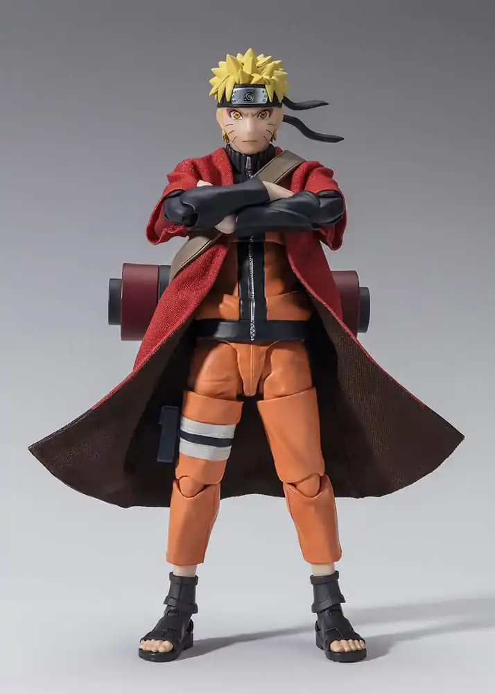 Naruto Shippuden S.H. Figuarts Figurka Akcji Naruto Uzumaki (Sage Mode) - Wybawca Konohy 15 cm zdjęcie produktu