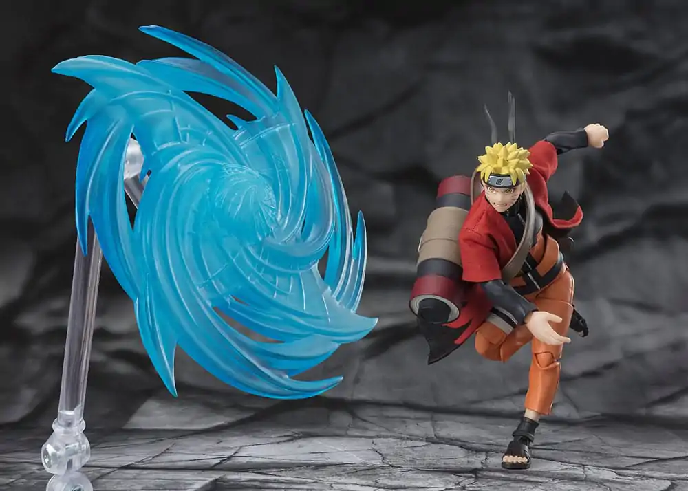 Naruto Shippuden S.H. Figuarts Figurka Akcji Naruto Uzumaki (Sage Mode) - Wybawca Konohy 15 cm zdjęcie produktu