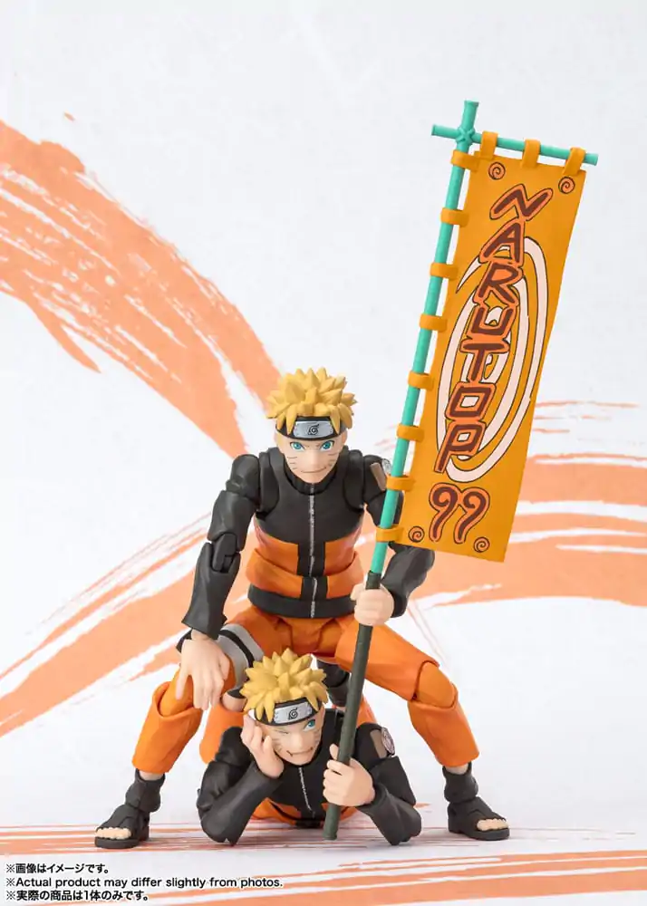 Naruto Shippuden S.H. Figuarts Figurka Akcji Naruto Uzumaki Naruto OP99 Edition 15 cm zdjęcie produktu