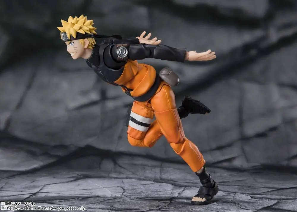 Naruto Shippuden S.H. Figuarts Figurka Akcji Naruto Uzumaki -The Jinchuuriki entrusted with Hope- 14 cm zdjęcie produktu