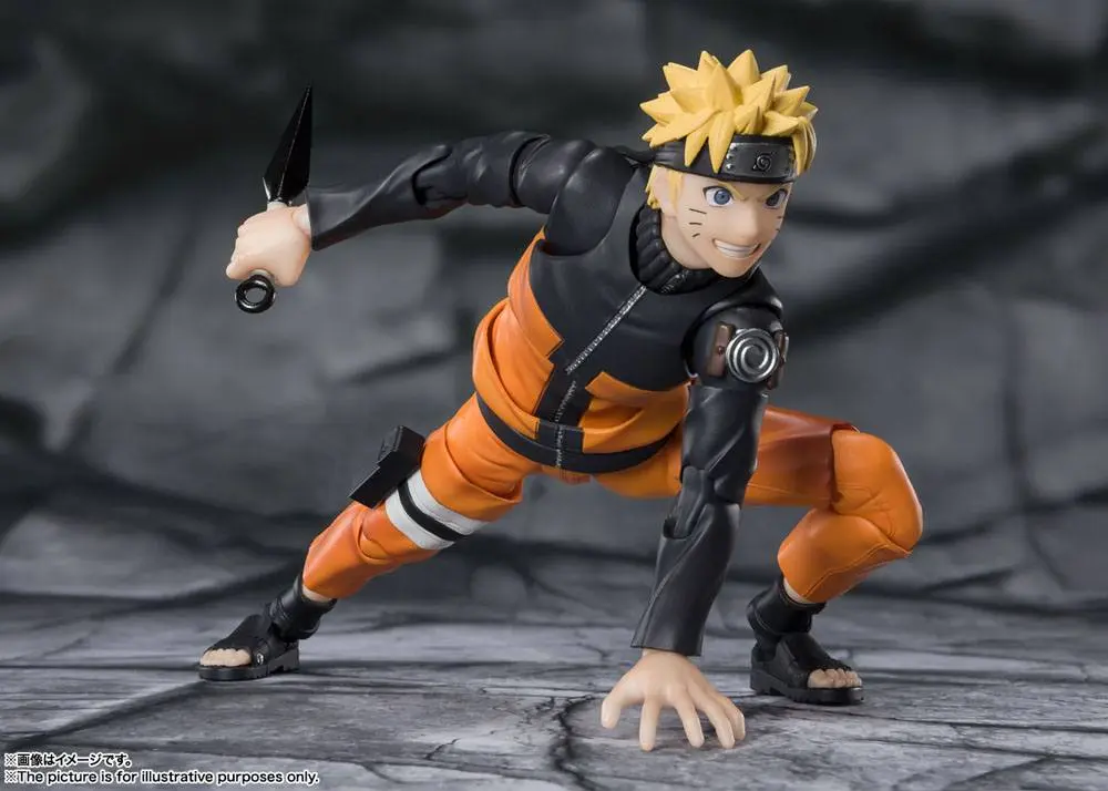 Naruto Shippuden S.H. Figuarts Figurka Akcji Naruto Uzumaki -The Jinchuuriki entrusted with Hope- 14 cm zdjęcie produktu