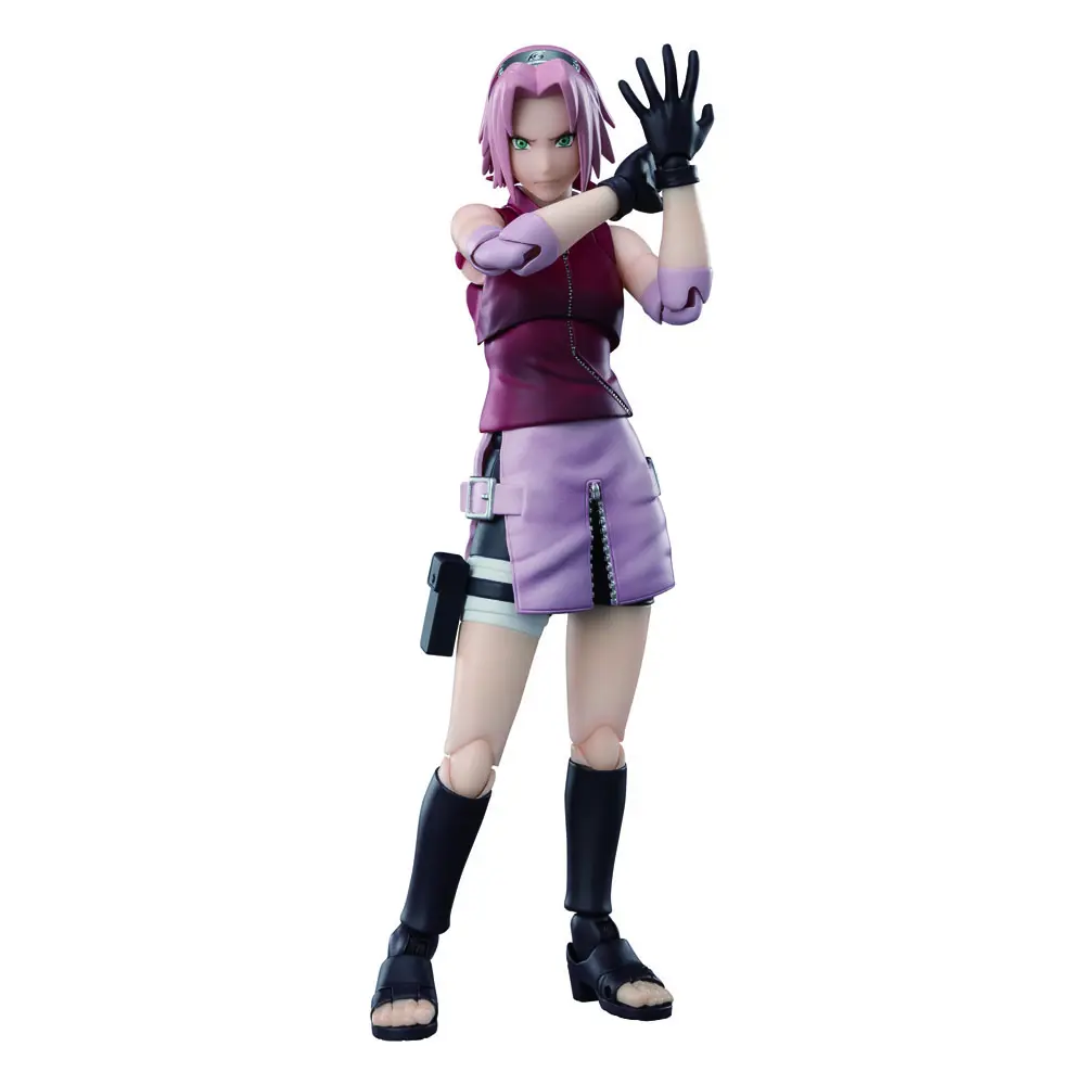 Naruto Shippuden S.H. Figuarts Figurka Akcji Sakura Haruno -Dzierżczyni niezłomnej woli Tsunade- 14 cm zdjęcie produktu